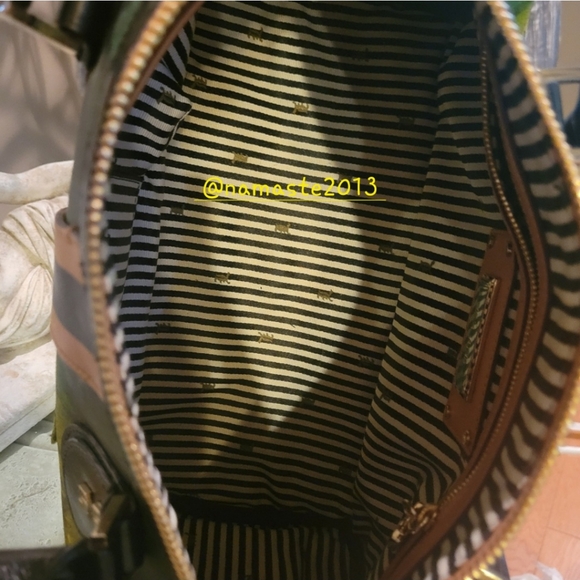 L.A.M.B. By Gwen Stefani Tie-Die Speedy Satchel Luxury Designer Handbag #11 - Picture 12 of 16